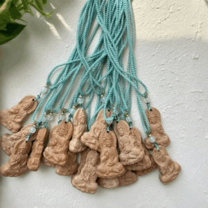 D141 Wooden Carved Pendant · Buddha Motif