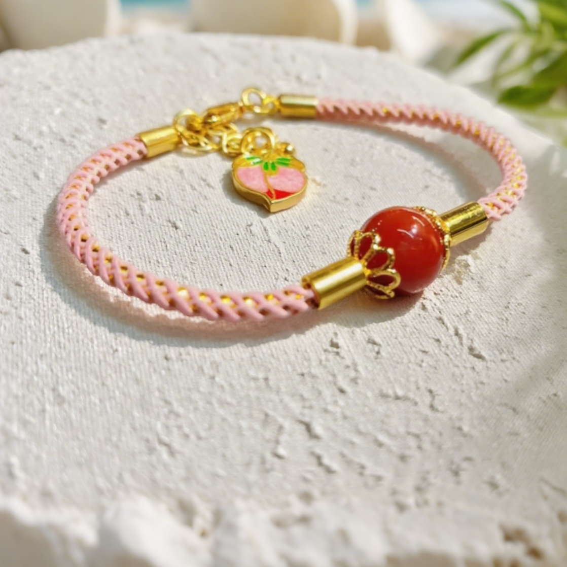 D34 Bead Bracelet: Auspicious Fortune