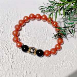D94 Bead Bracelet: Mystic Sand Auspicious Cloud Turning Fortune