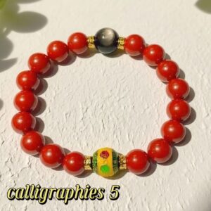D86 Bead Bracelet: Radiant Male God
