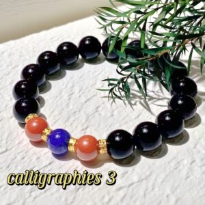 D101 Bead Bracelet: Tricolor Evil-Averting & Fortune-Turning