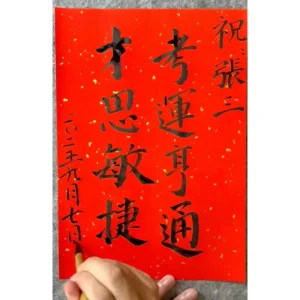 D15C Master Calligraphy Blessing Set (at least 6 Sheets)