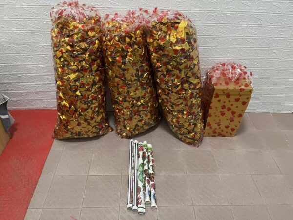 D135 3K Gold Ingots – Mythical Series (Traditional Paper Craft)