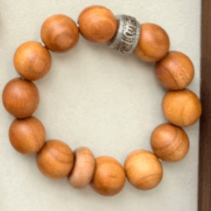 D143 Sterling Silver Rotating Mantra Bead