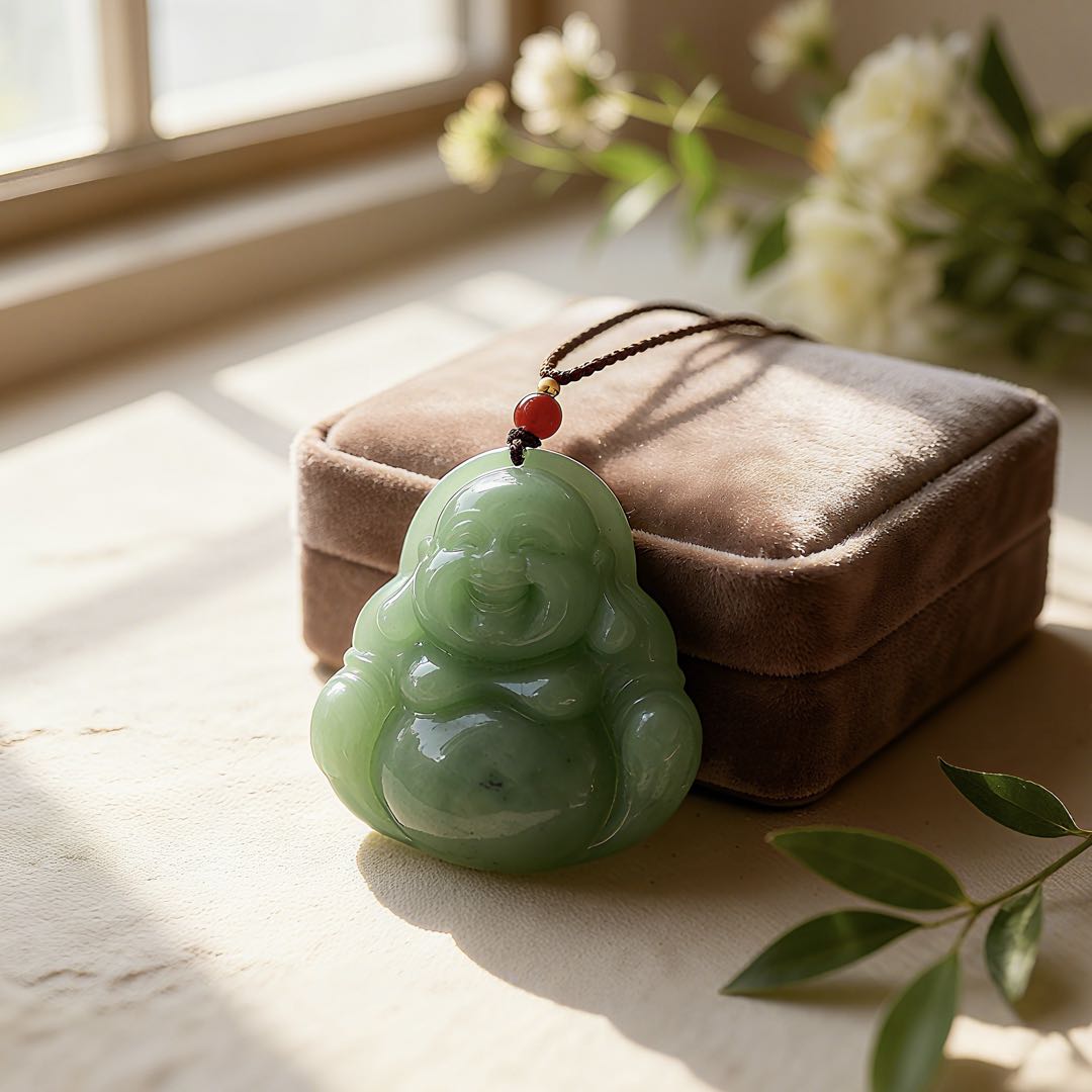 D151 Laughing Buddha Pendant